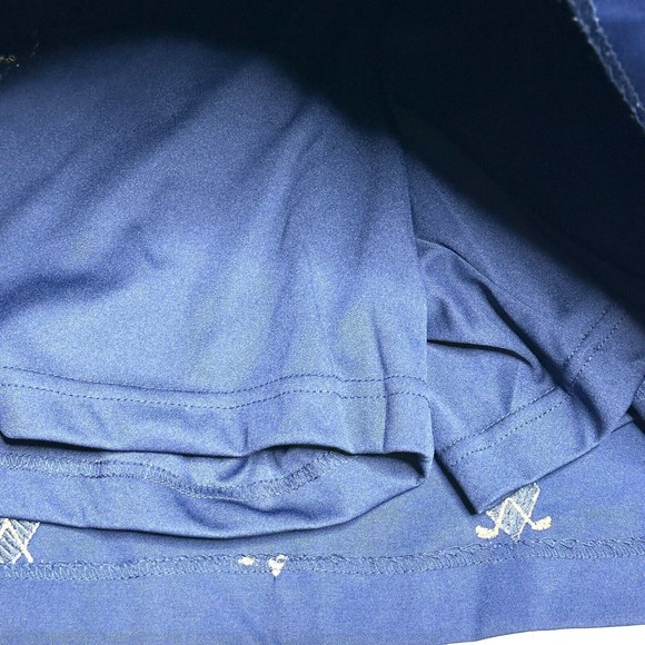 Coral Bay Golf Womens Skort Size 14 Embroidered Golf Clubs Navy Stretch Active - Picture 4 of 10